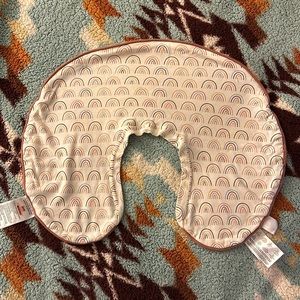 Boppy Organic Nursing Pillow cover - Spice Rainbows